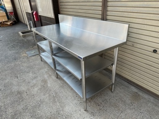 ＭＡＲＵＺＥＮ　マルゼン　ステンレス　業務用　作業台　店舗　飲食店　Ｗ１８００ｘＤ７９０ｘＨ８００ｍｍ