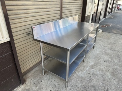 ＭＡＲＵＺＥＮ　マルゼン　ステンレス　業務用　作業台　店舗　飲食店　Ｗ１８００ｘＤ７９０ｘＨ８００ｍｍ
