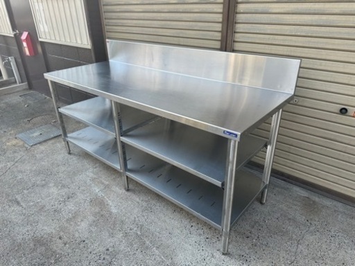 ＭＡＲＵＺＥＮ　マルゼン　ステンレス　業務用　作業台　店舗　飲食店　Ｗ１８００ｘＤ７９０ｘＨ８００ｍｍ