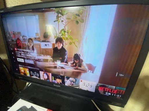 東芝 液晶テレビ ３２型　LED AQUOSテレビ