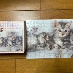 🎄ジグソーパズル108ピース　リサとガスパール、猫セット売りの画像