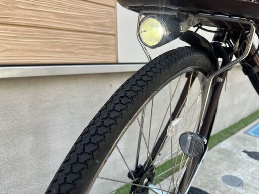 ?大容量8Ah！デジタル液晶！Panasonic　ビビ　26インチ　電動自転車　電動アシスト自転車   7242