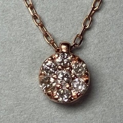 JEWELRY TSUTSUMI K10 0.2ct ネックレス