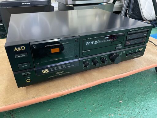 【現状品】A＆D ステレオカセットデッキ GX-Z6100 3HEAD 通電のみ確認 動作未確認 趣味 福島 郡山市 a