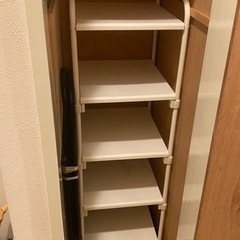 5段シューズラック　下駄箱