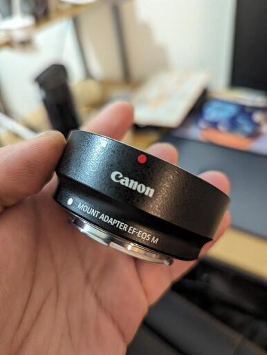 純正 Canon アダプターレンズ交換