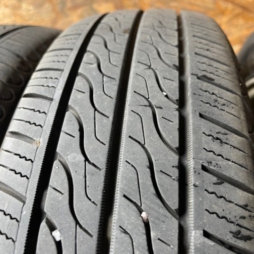 バリ山　アルミホイール付　TOYO TEO PLUS 155/65R14夏タイヤ 2016年製　14インチ