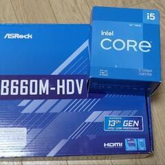 cpu intel (core i5 12400f) とマザボ付き 訳あり