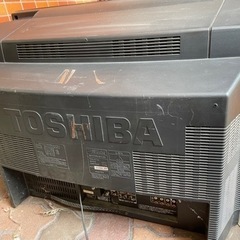 32インチブラウン管テレビの画像