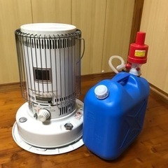 お得！半額以下！灯油 石油ストーブセットの画像