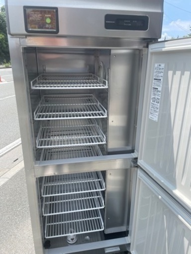 ■中古品 ホシザキ業務用急速冷凍結庫 AFR-75CA3 2020年製 3相200V 750ｘ800ｘ1900ｍｍ 動作問題なし 急速冷凍庫 -40℃~-18℃■