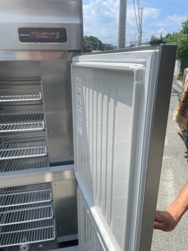 ■中古品 ホシザキ業務用急速冷凍結庫 AFR-75CA3 2020年製 3相200V 750ｘ800ｘ1900ｍｍ 動作問題なし 急速冷凍庫 -40℃~-18℃■