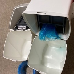 リターロッカー　ペット用トイレバケツ　消臭　カートリッジ2個付きの画像