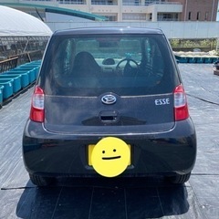 【取引中】ダイハツエッセL235S黒　モモステ付き軽自動車の画像