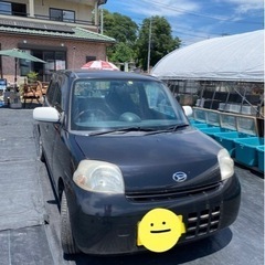 【取引中】ダイハツエッセL235S黒　モモステ付き軽自動車の画像
