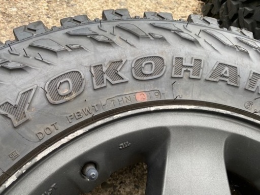 ジムニー　MTタイヤホイールセット　6.50R16  バリ溝