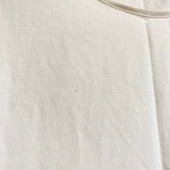 H&M シンプル 白 Tシャツ ラウンドネック ぴたTの画像