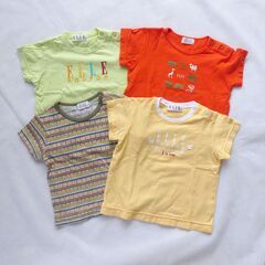 ベビー服・サイズ80のТシャツとショートパンツ13点セットの画像