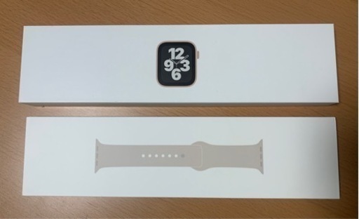 お値下げ！！?Apple watch SE ⌚️GOLD 44MM ♪*ﾟ 美品＆ベルト未使用 