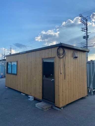 決まりました。ユニットハウス4坪　中古