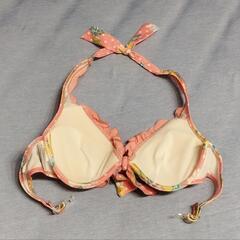 【未使用品】9号ピンク水着(ビキニ)スカート付きの画像