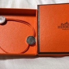 HERMES エルメス セリエ ブレスレット メタル コットンコ...