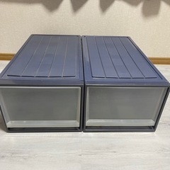 ［収納］衣装ケース×2 （お引き渡し決定致しました）