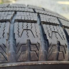 1本2500円！ 軽自動車用 アルミホイール13インチ スタッドレスタイヤ 155 / 65R 13 の画像