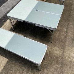 [取引者決定]アウトドア　ピクニックテーブル