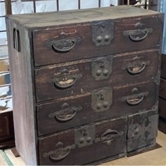 【決まりました】和簞笥1個単品 昭和レトロ 骨董品 アンティーク...