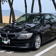 e92後期　320iクーペ！　車検6年3月　希少ホワイトレザー　...