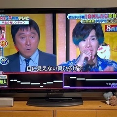 SHARP 60インチ TV LC-60LX1 【お引き取り頂け...