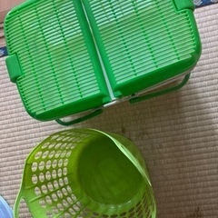 バケット、かご　