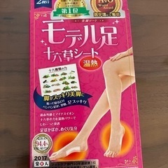 モデル足　十六草シート　足のホッカイロ　38箱