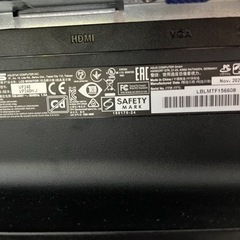ASUSゲーミングモニター　ブラック　の画像
