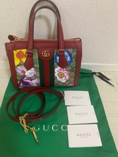 GUCCIオフィディア GGフローラミニ２WAYバッグ