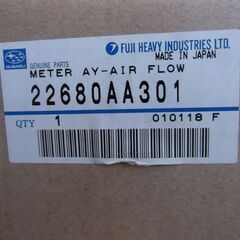 ★新品★スバル 安心の純正！エアフロ #22680AA301◆レガシー・インプレッサ・フォレスター の画像