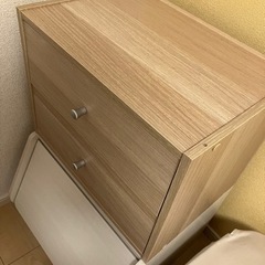 棚付き引き出し。値下げしました。の画像