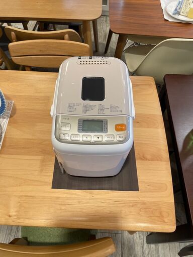 中古　siroca　ホームベーカリー　2斤　2019年製