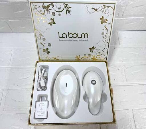 美品 使用感少 美容器 ME La boum ラボン 美顔器 美容機器 エムイーラボン フェイスケア ボディケア ☆ 札幌市白石区 白