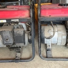 Shindaiwa 発電機　2台の画像
