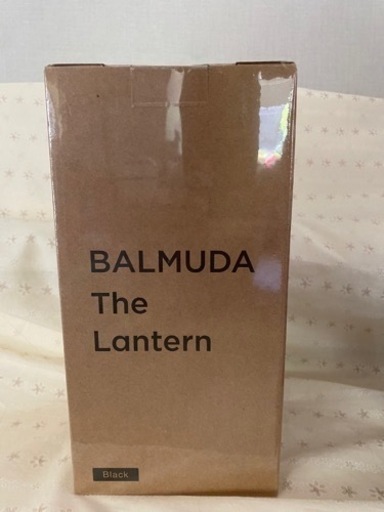 BALMUDA ランタン　黒　新品未開封