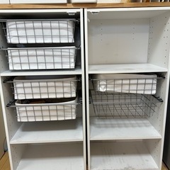 本日中！無料でお譲り！カラーボックス用　引き出し６個