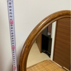 ラタン藤のドレッサーの画像