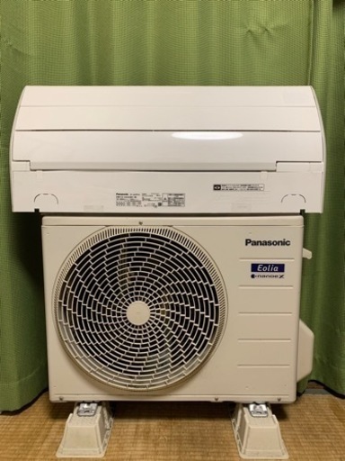 ⭕️最短取付7/27(木)‼️6年保証付‼️6畳用❗️取付込❗️2018年❗️Panasonicエアコン
