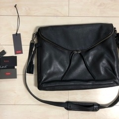 TUMI ビジネス バッグ レザー ブラック A4 黒 レア ア...