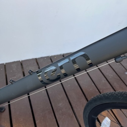 新品未使用品　tern crest2023年モデル　マットブラック　