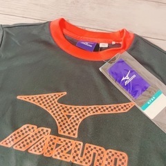 新品　MIZUNO ミズノ　吸汗速乾　140 キッズ　黒　ブラックの画像