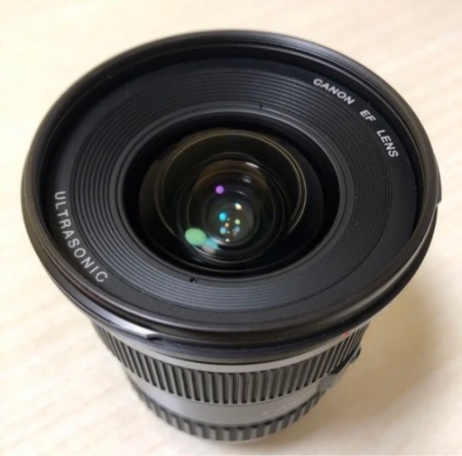 Canonカメラレンズ EF17-35F2.8L USM プロテクター,キャップ,フード付き