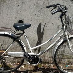 お取引中　自転車　後輪パンクしてます